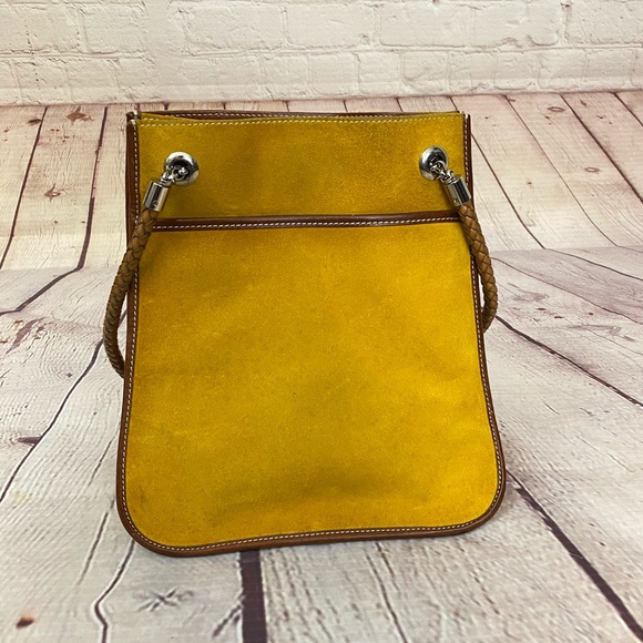 Suarez Suede Leather Handbag - Picture 5 of 6